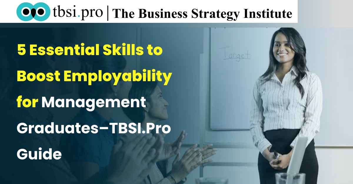 5 Essential Skills to Boost Employability for Management Graduates – TBSI.Pro Guide
