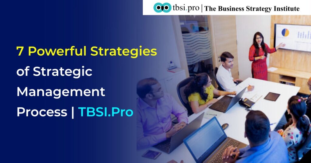 7 Powerful Strategies of Strategic Management Process | TBSI.Pro Introduction to Strategic Management Process